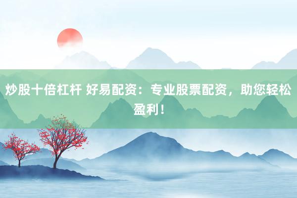 炒股十倍杠杆 好易配资：专业股票配资，助您轻松盈利！